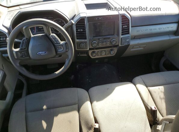 1FT8W3DT0MED43682 2021 FORD F350 Gray Vista del salpicadero