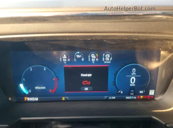 1FT8W3DT0SEC91242 2025 FORD F350 Gray Widok zestawu wskaźników