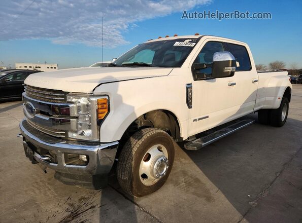 1FT8W3DT2HEE79849 2017 FORD F350 Белый Задняя левая четверть