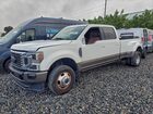 2022 Ford F350 Super Duty White vin: 1FT8W3DT3NEF44655