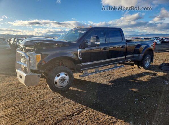 1FT8W3DT5HEC02547 2017 FORD F350 Черный Передняя левая четверть