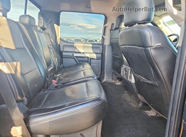 1FT8W3DT5HEC02547 2017 FORD F350 Черный Вид задних сидений