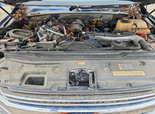 1FT8W3DT7HEE71214 2017 FORD F350 Синий Вид задней части салона
