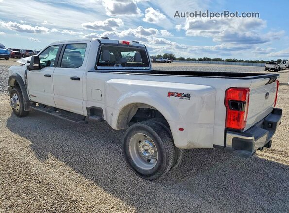 1FT8W4DMXSED38629 2025 FORD F450 Белый Задняя левая четверть