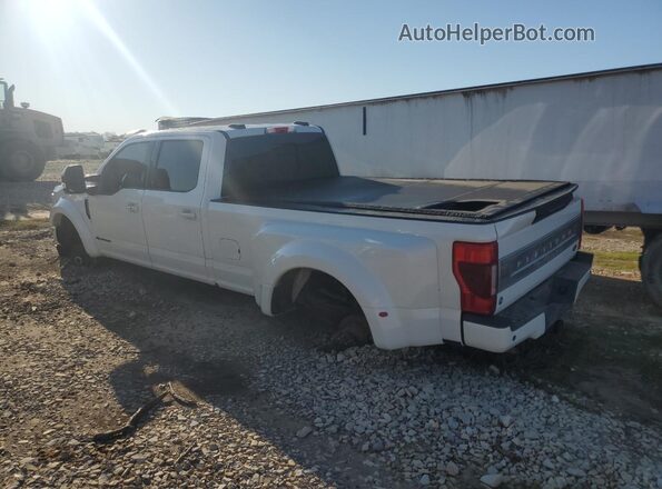 1FT8W4DT2LEC91573 2020 FORD F450 Белый Задняя левая четверть