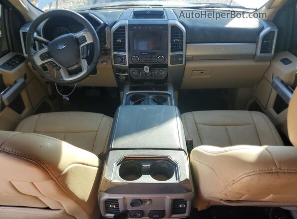 1FT8W4DT2LEC91573 2020 FORD F450 Белый Вид панели приборов
