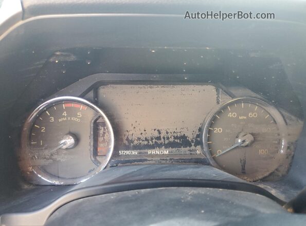 1FT8W4DT2LEC91573 2020 FORD F450 Белый Вид щитка приборов