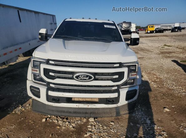 1FT8W4DT2LEC91573 2020 FORD F450 Белый Вид спереди