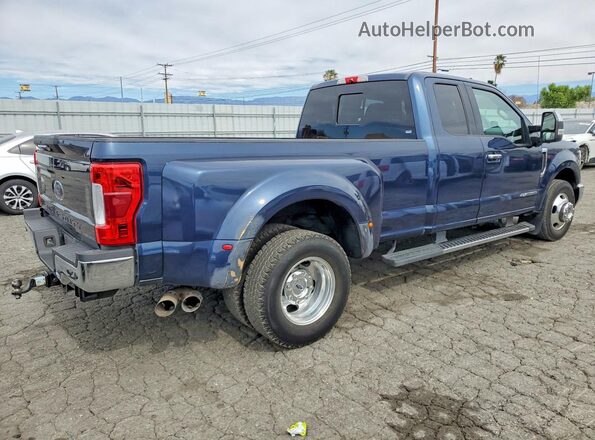 1FT8X3CT8KEC68368 2019 FORD F350 Blue Հետևի աջ