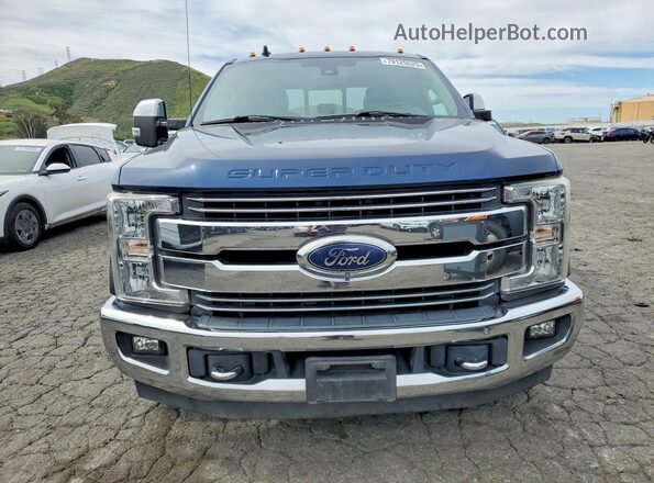1FT8X3CT8KEC68368 2019 FORD F350 Blue Դիմացի տեսք