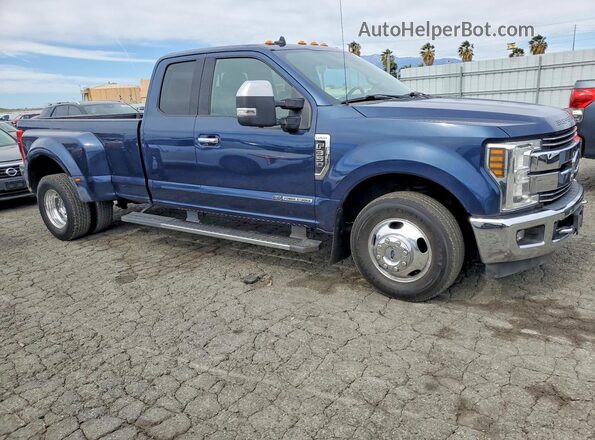 1FT8X3CT8KEC68368 2019 FORD F350 Blue Առջևի աջ