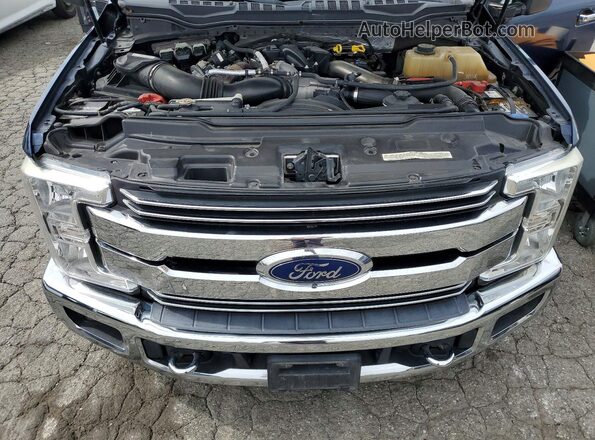 1FT8X3CT8KEC68368 2019 FORD F350 Blue Սալոնի հետևի տեսք