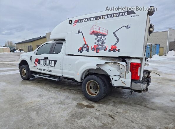 1FT8X3DT8JEB14143 2018 FORD F350 Пожар Задняя левая четверть