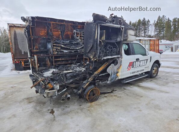 1FT8X3DT8JEB14143 2018 FORD F350 Пожар Задняя правая четверть