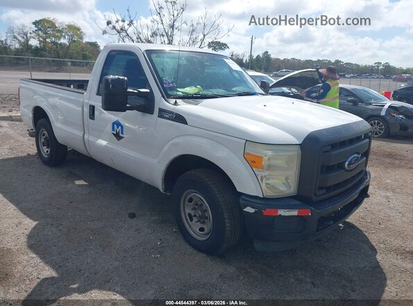 1FTBF2A65GEA09554 2016 FORD F-250 Белый Передняя правая четверть