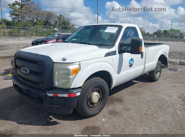 1FTBF2A65GEA09554 2016 FORD F-250 Белый Передняя левая четверть