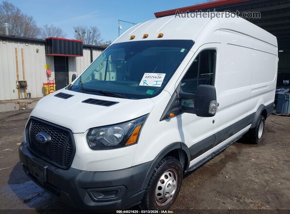 1FTBF4XG1RKA88785 2024 FORD TRANSIT-350 Белый Передняя левая четверть
