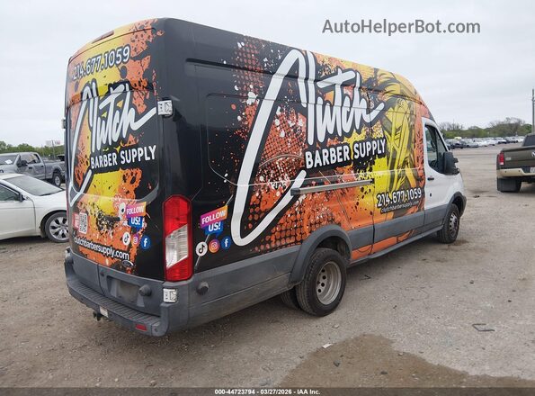 1FTBF4XG4HKB43731 2017 FORD TRANSIT-350 Белый Задняя правая четверть