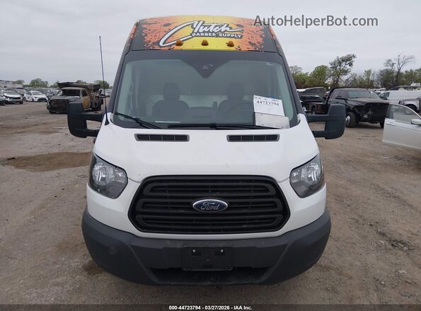 1FTBF4XG4HKB43731 2017 FORD TRANSIT-350 Белый Вид панели приборов