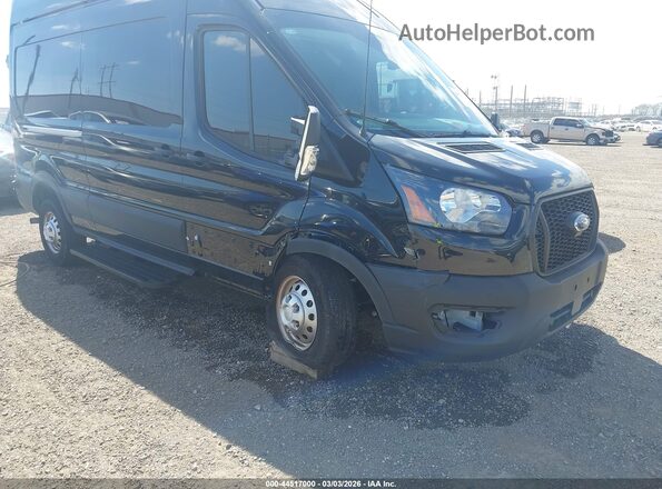 1FTBF5XG6RKB55578 2024 FORD TRANSIT-350 Черный Передняя правая четверть