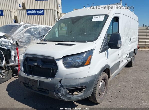 1FTBR1C89LKB49859 2020 FORD TRANSIT-250 Белый Передняя левая четверть