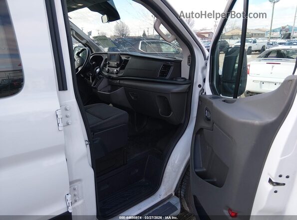 1FTBR2Y82PKA44908 2023 FORD TRANSIT-250 CARGO White Widok wnętrza z przodu