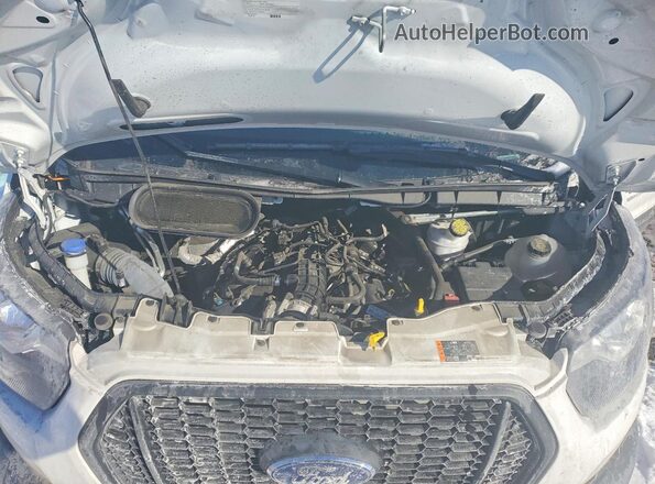 1FTBR2YG0PKB19094 2023 FORD TRANSIT White Vista del compartimento del motor