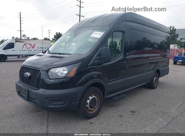 1FTBR3XG0PKC11877 2023 FORD TRANSIT-250 Black Przód lewy