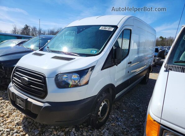 1FTBW2CM1KKB28174 2019 FORD TRANSIT White Vista tres cuartos delantera izquierda
