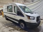 2019 Ford Transit T-350 White vin: 1FTBW2CM1KKB28174 Damage: Right Front Door, Heavy Scratch, 2 To 3 Inches