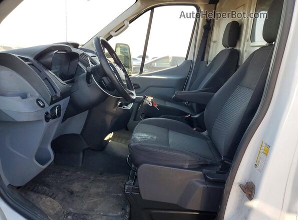 1FTBW2XG2HKA97708 2017 FORD TRANSIT Белый Вид салона спереди