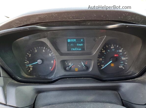 1FTBW2XG2HKA97708 2017 FORD TRANSIT Белый Вид щитка приборов