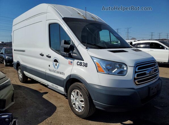 1FTBW2XG2HKA97708 2017 FORD TRANSIT Белый Передняя правая четверть
