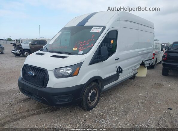 1FTBW3XG0PKB00884 2023 FORD TRANSIT-350 Белый Передняя левая четверть