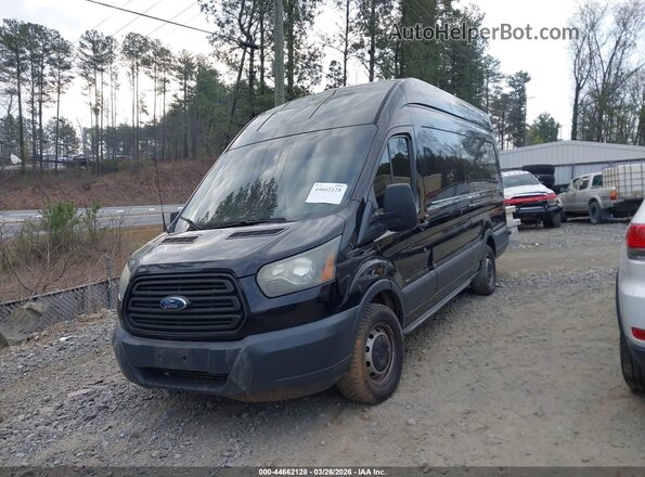 1FTBW3XV7HKA14147 2017 FORD TRANSIT-350 Черный Передняя левая четверть