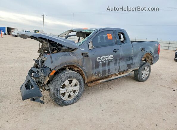 1FTER1EH4KLA75351 2019 FORD RANG Серый Передняя левая четверть