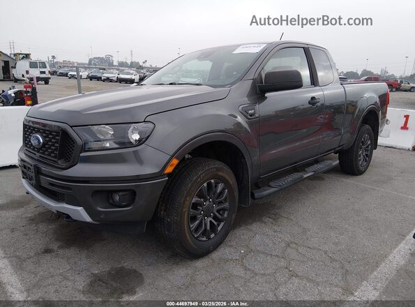 1FTER1EH7KLA56017 2019 FORD RANG Серый Передняя левая четверть
