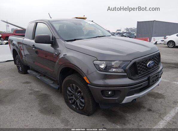 1FTER1EH7KLA56017 2019 FORD RANG Серый Передняя правая четверть