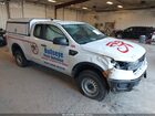 2022 Ford Ranger Xl White vin: 1FTER1EH9NLD43699
