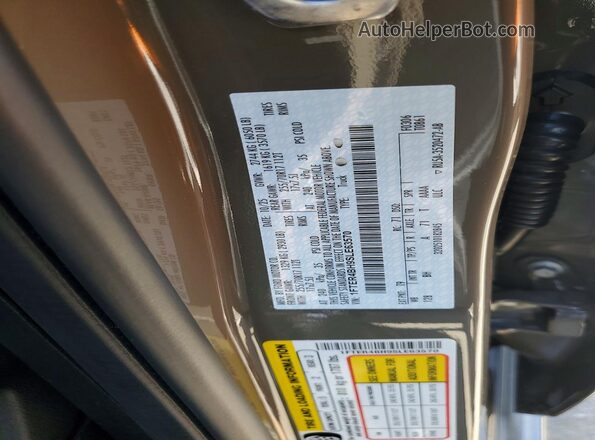 1FTER4BH9SLE63570 2025 FORD RANG Коричневый Вид наклейки с VIN-кодом