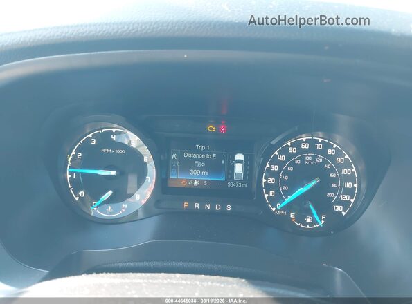 1FTER4EH2LLA93172 2020 FORD RANG Red უკანა სავარძლების ხედი