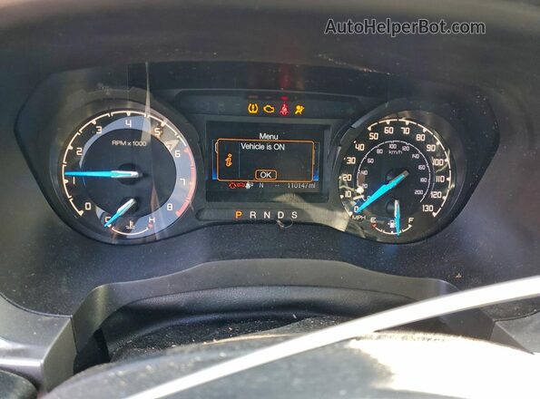 1FTER4EH7KLB14256 2019 FORD RANG Белый Вид щитка приборов