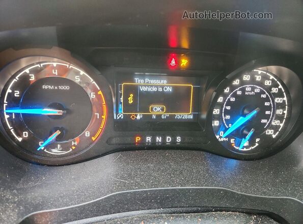 1FTER4FH1KLA42601 2019 FORD RANG Белый Вид щитка приборов