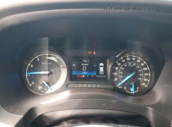 1FTER4FH2KLA82217 2019 FORD RANG Серый Вид щитка приборов