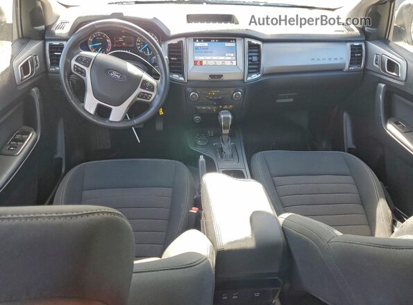 1FTER4FH5KLB24217 2019 FORD RANG Белый Вид панели приборов