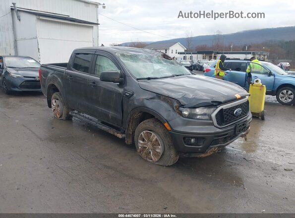 1FTER4FH7KLA97604 2019 FORD RANG Gray Przód prawy