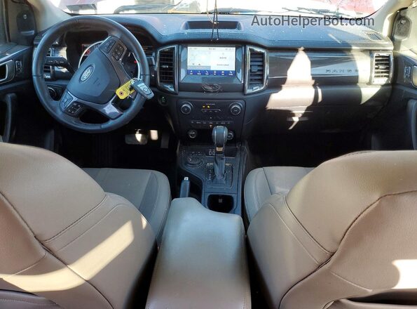 1FTER4FH7LLA68993 2020 FORD RANG Red Dashboard view