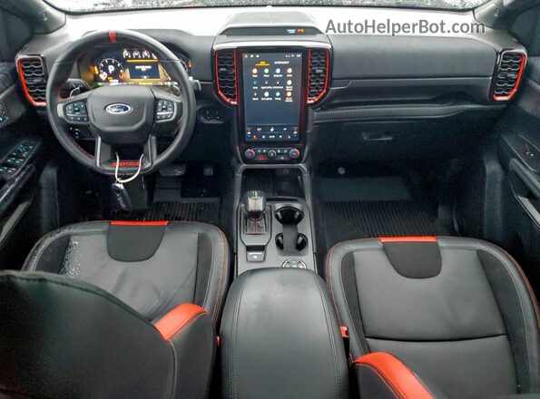 1FTER4LR3SLE10001 2025 FORD RANG Белый Вид панели приборов