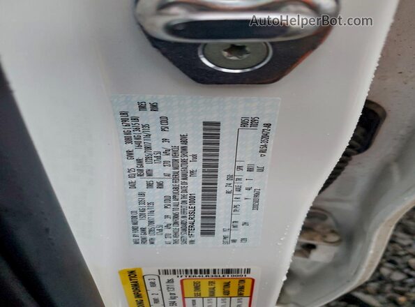 1FTER4LR3SLE10001 2025 FORD RANG Белый Вид подкапотного пространства