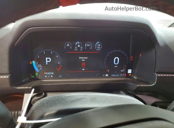 1FTER4LR7SLE45981 2025 FORD RANG White ხელსაწყოთა პანელის ხედი